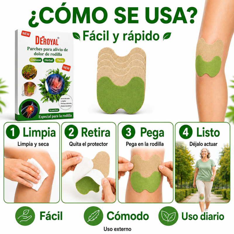 Tratamiento Antidolor — 1 Mes · 3 cajas · 30 parches