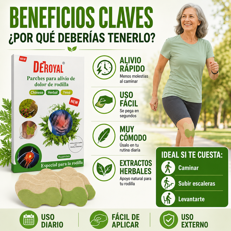 Tratamiento Antidolor — 1 Mes · 3 cajas · 30 parches