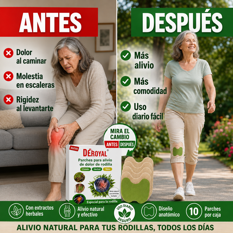 Tratamiento Antidolor — 1 Mes · 3 cajas · 30 parches