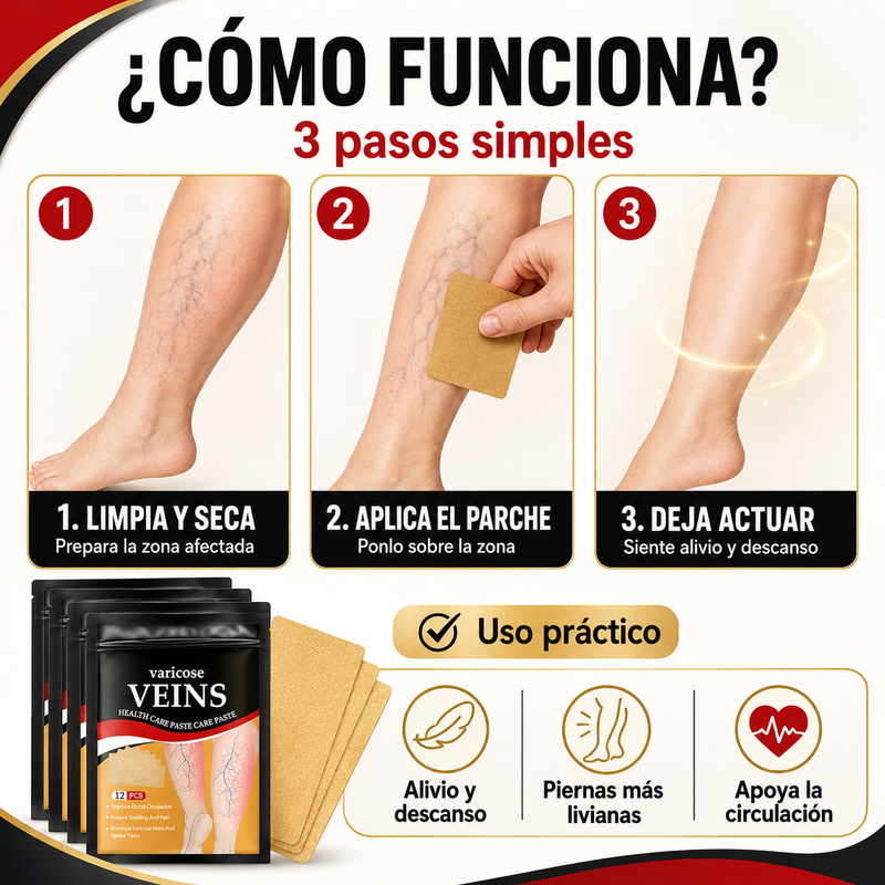 VeinsFresh - Parches para Varices