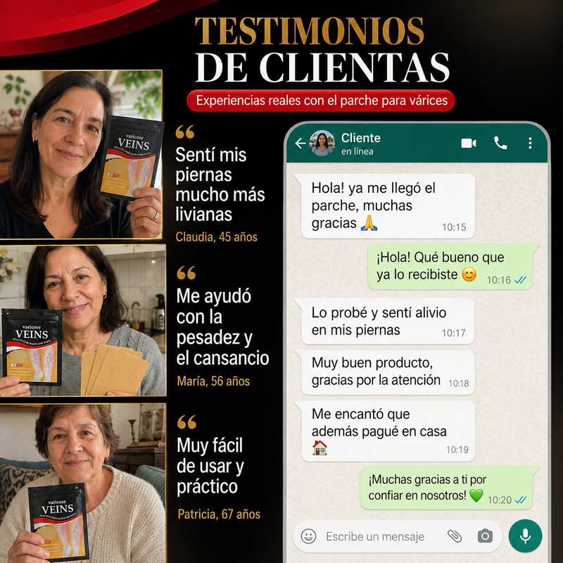 VeinsFresh - Parches para Varices