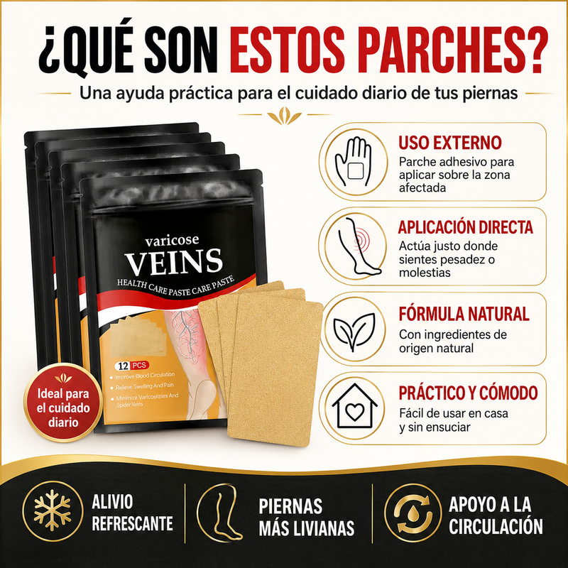 VeinsFresh - Parches para Varices