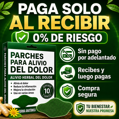 HerbalPatch™ - Alivio herbal para espalda, cintura y tensión muscular