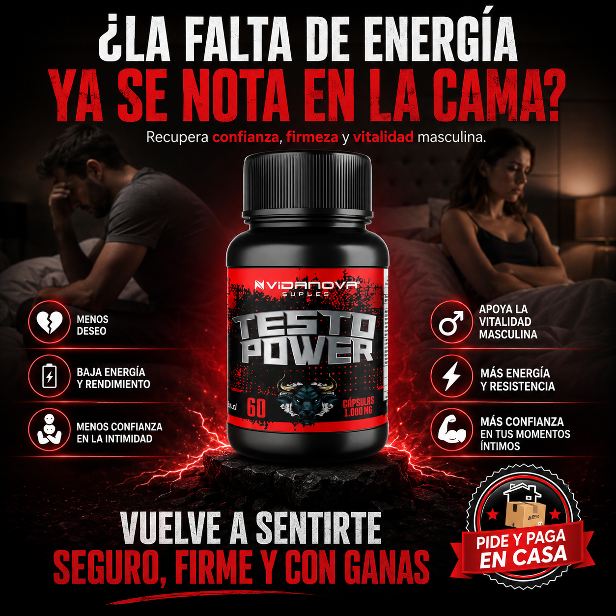 TESTO POWER 1000MG 60CAPS