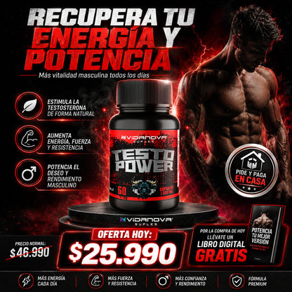 TESTO POWER 1000MG 60CAPS
