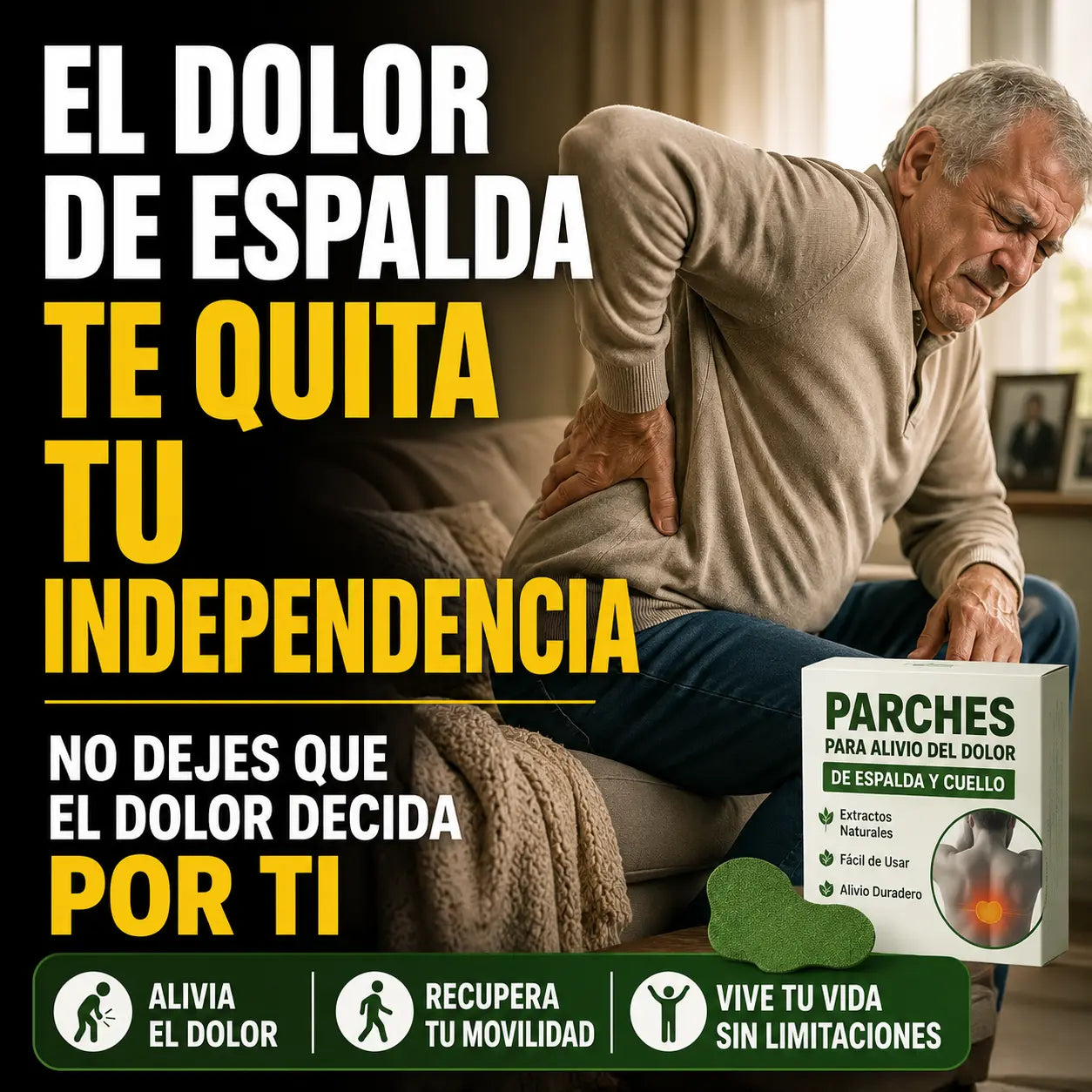 HerbalPatch™ - Alivio herbal para espalda, cintura y tensión muscular